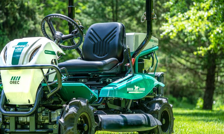 Orec Brush Rover 4WD Riding Brush Mower Mowtown Lochen Equipment