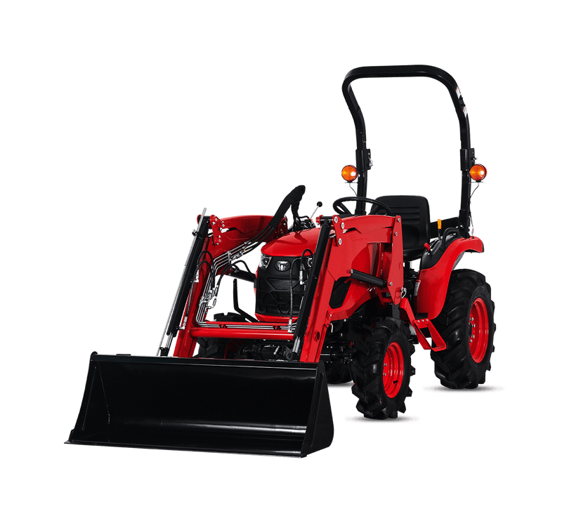Branson 2610H Compact Tractor w/ Hard Cab & Front Loader