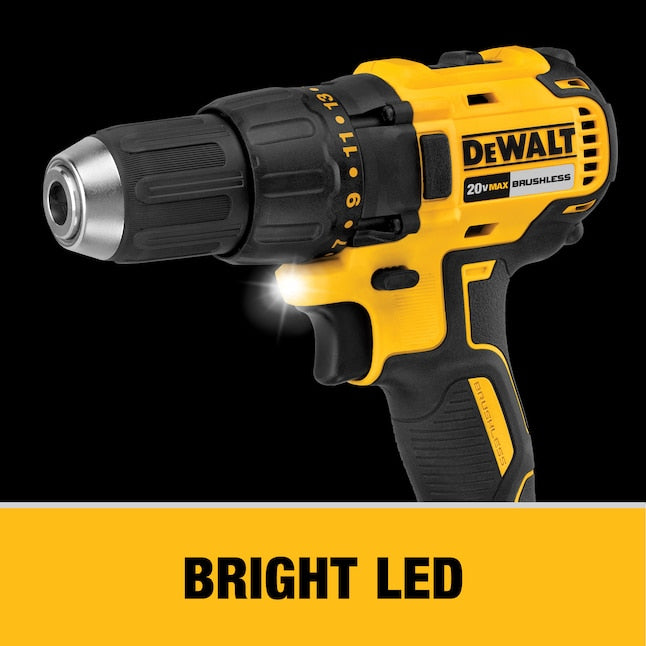 DEWALT 20V MAX* Compact Brushless Drill/Driver and Impact Kit