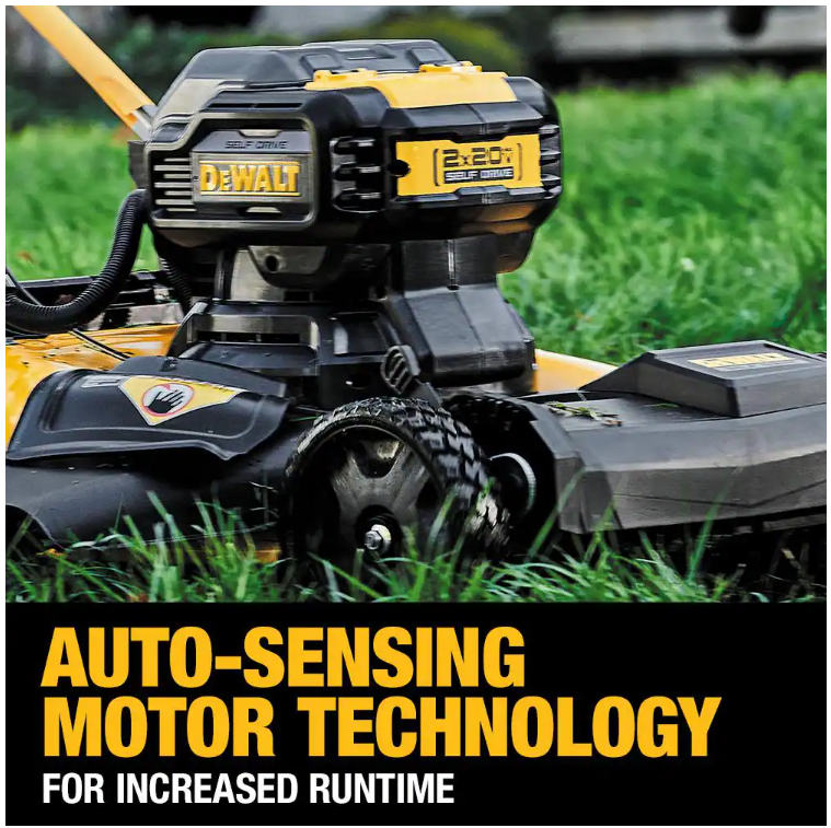 DEWALT 20V MAX 21.5 in. Battery Powered Walk Behind Self Propelled