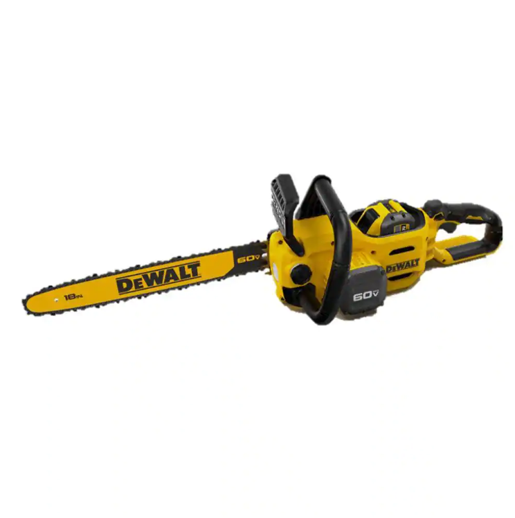 DEWALT 18 60V MAX Brushless Cordless Battery Powered Chainsaw Kit with 1 FLEXVOLT 3Ah Battery Charger