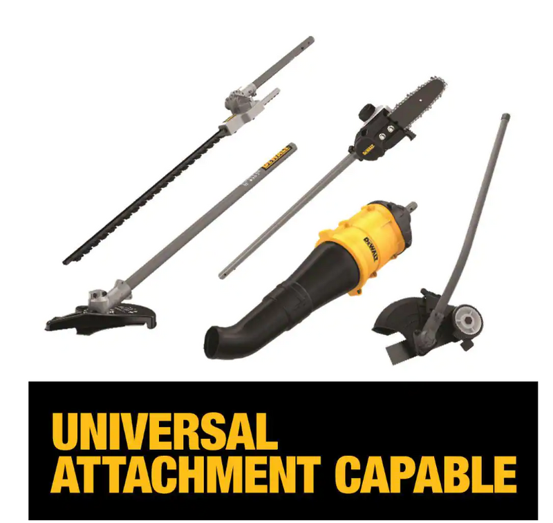 DEWALT 17 60V MAX Brushless Cordless Battery Powered Attachment Capable String Trimmer Kit 1 FLEXVOLT 3Ah Battery and Charger