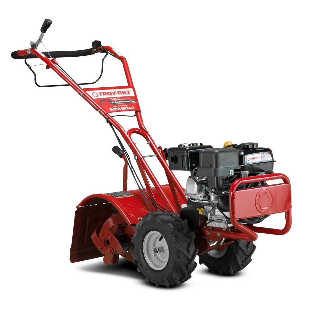 Troy Bilt Super Bronco CRT Garden Tiller | Mowtown Lochen Equipment