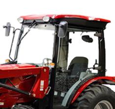 Branson 2610H Compact Tractor w/ Hard Cab & Front Loader